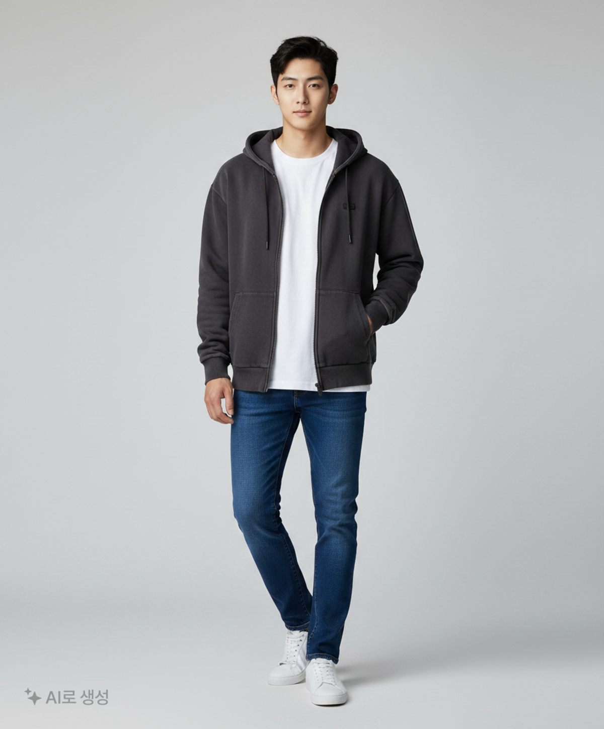 휠라(FILA) 후드 집업 S