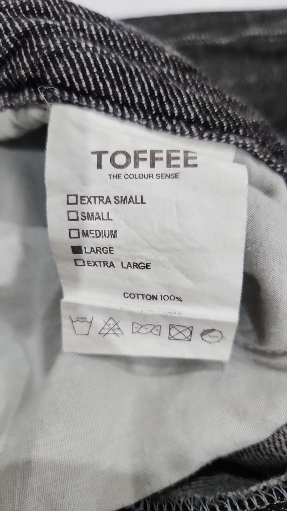 토피(TOFFEE) 청/데님 팬츠 L