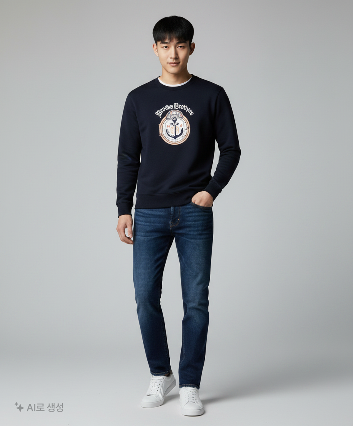 브룩스 브라더스(BROOKS BROTHERS) 맨투맨/스웨트셔츠 L
