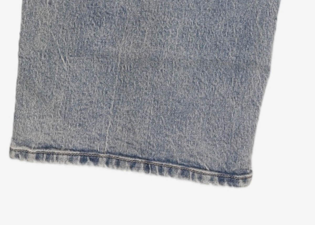 기철(KICHUL) WHITE LION NEW BAGGY DENIM PANTS (LIGHT BLUE) M