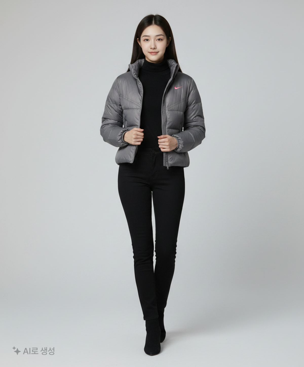 나이키(NIKE) 숏 패딩/숏 헤비 아우터 XL