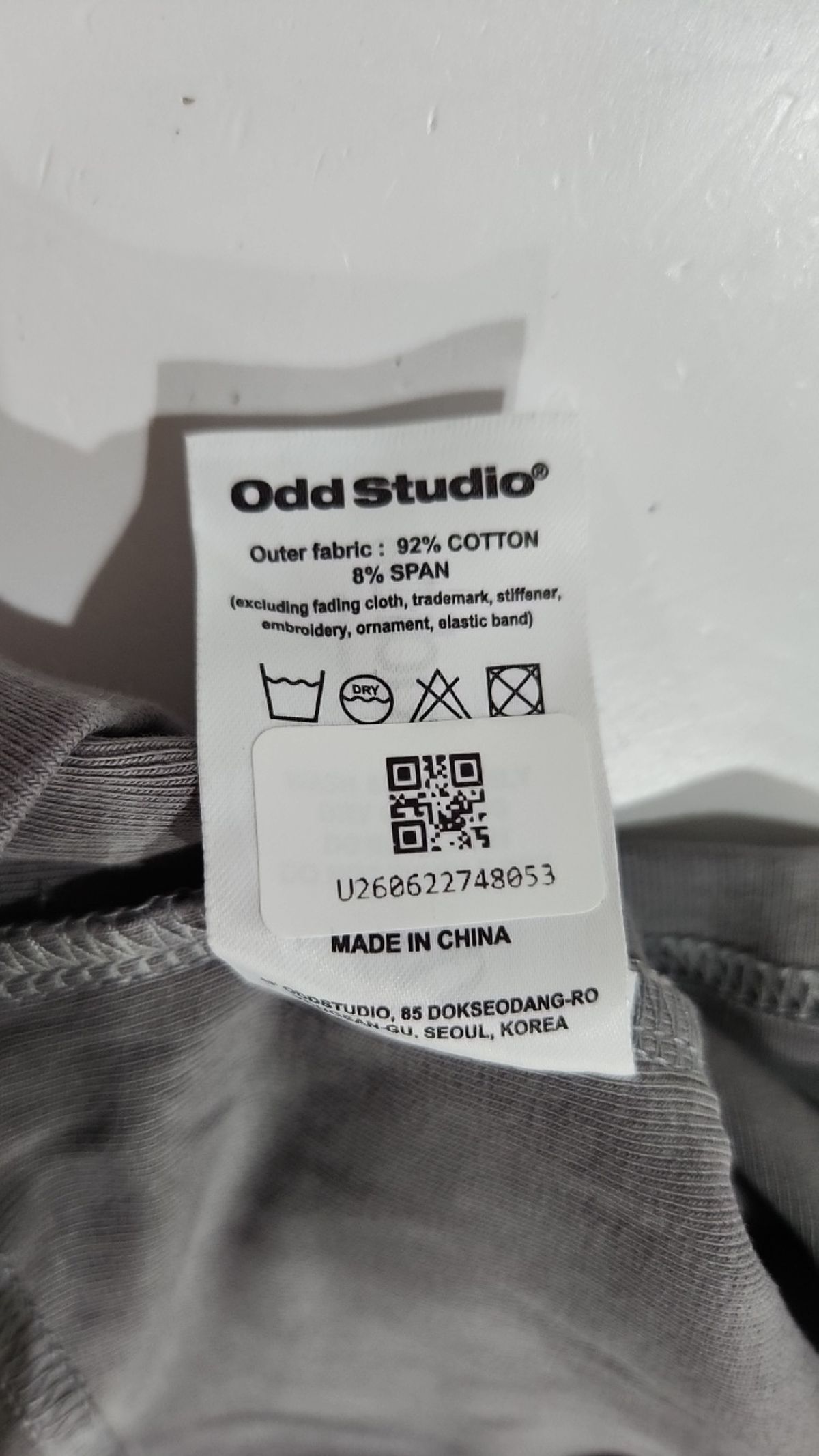 오드스튜디오(ODDSTUDIO) 반소매 티셔츠