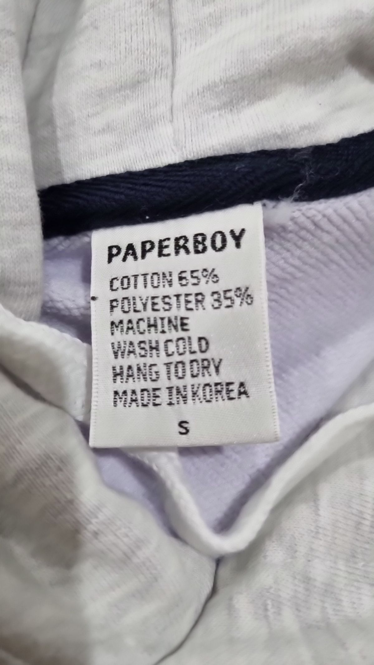 페이퍼보이(PAPERBOY) 후드 티셔츠 S