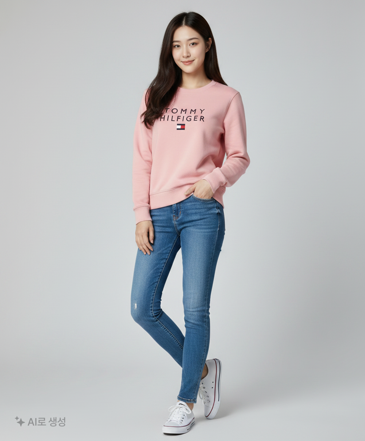 타미힐피거(TOMMY HILFIGER) 맨투맨/스웨트셔츠 S