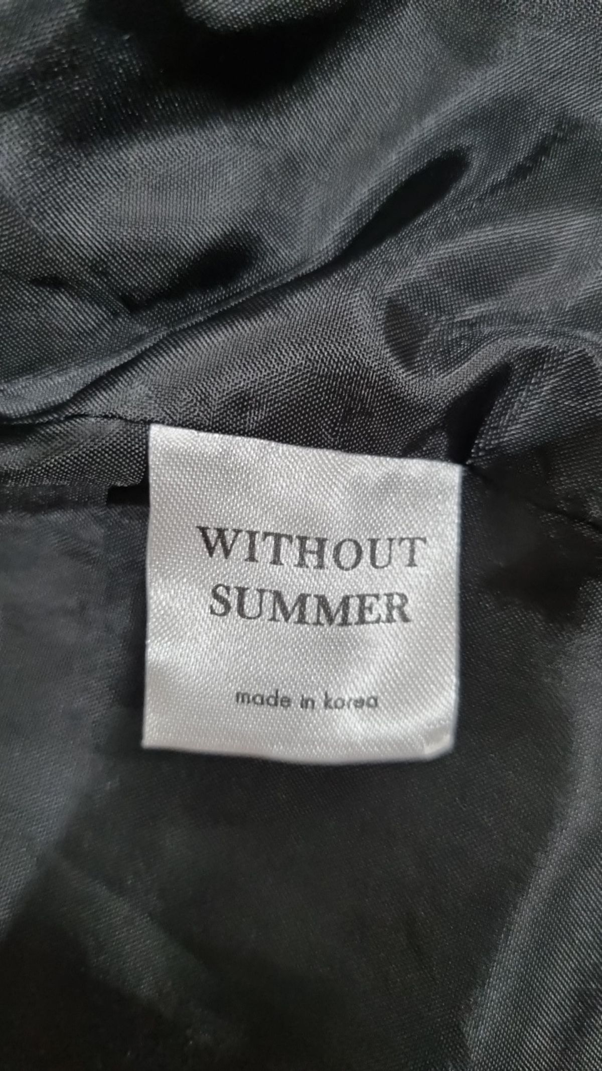 위드아웃썸머(WITHOUT SUMMER) 슈트/블레이저 재킷