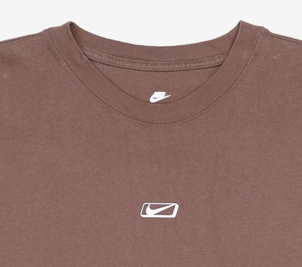 나이키(NIKE) 스포츠웨어 오버사이즈 긴소매 티셔츠 M - 바로크 브라운:울프 그레이 / HQ2964-237 XL