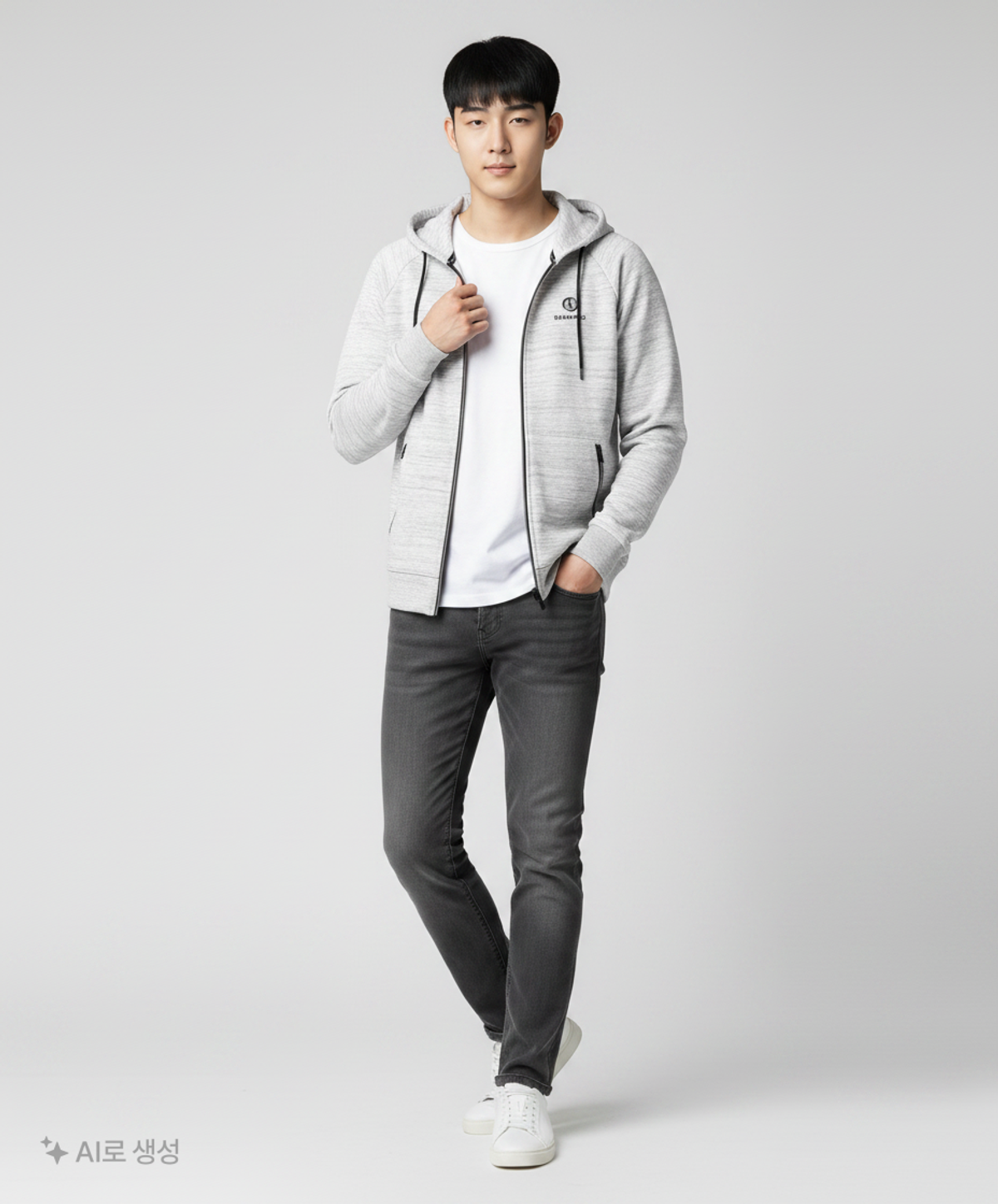 빈폴(BEAN POLE) 후드 집업 90