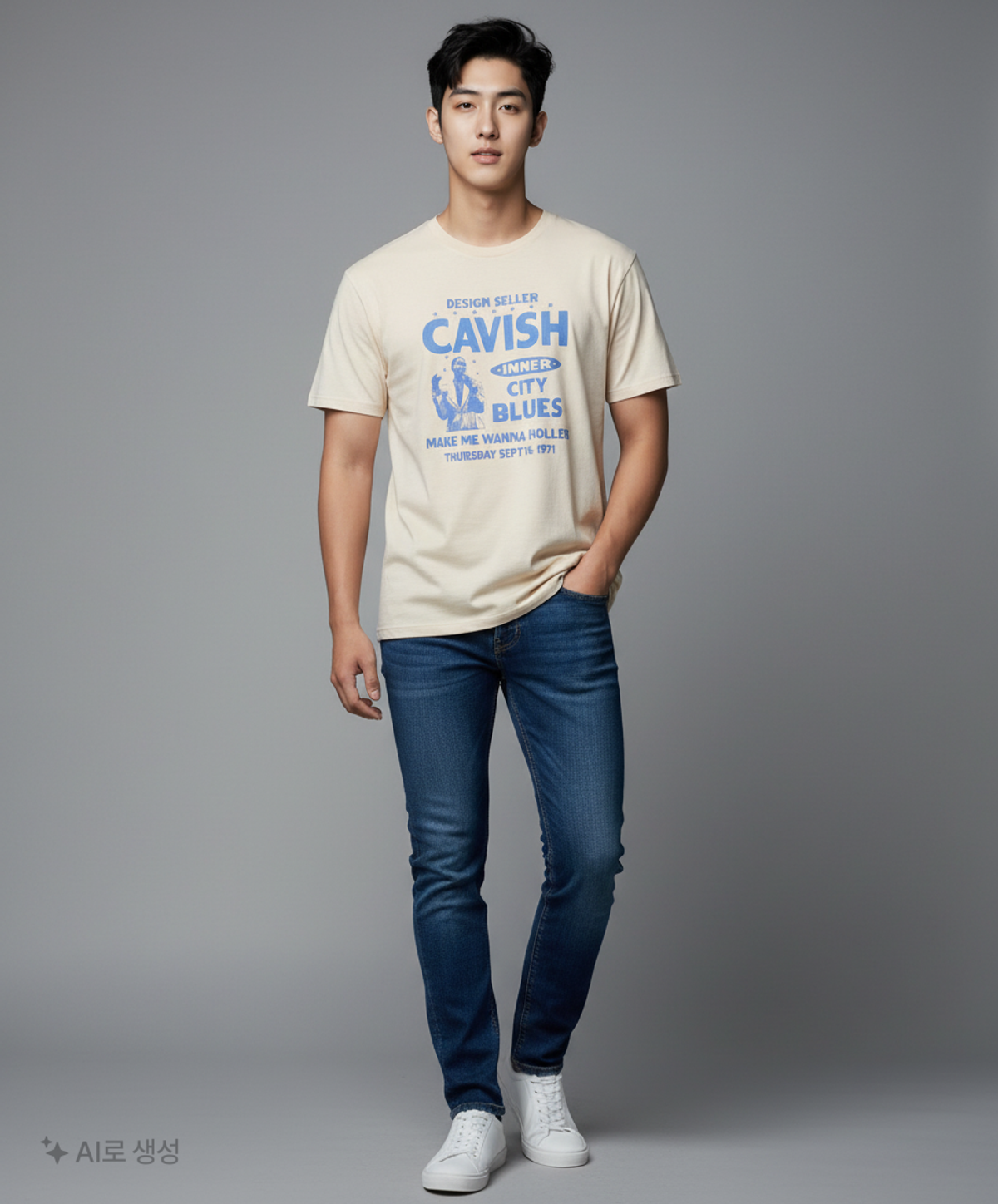 카비시(CAVISH) 반소매 티셔츠 M
