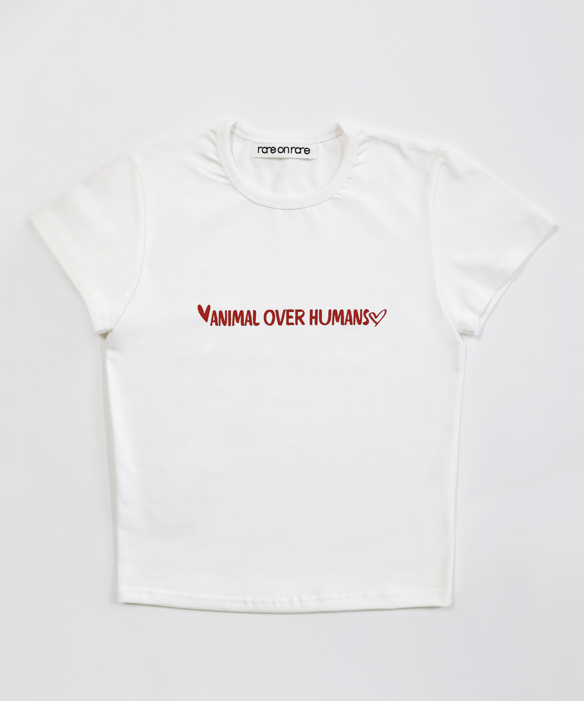 레어 온 레어(RARE ON RARE) animal  lettering t-shirts