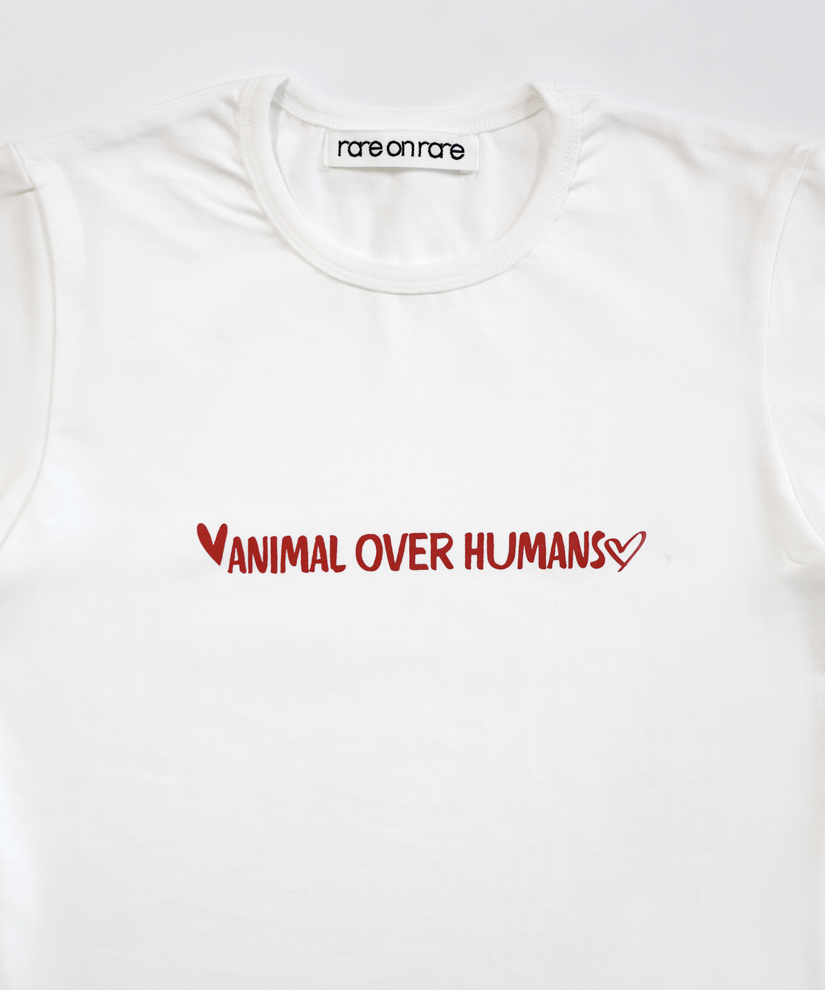 레어 온 레어(RARE ON RARE) animal  lettering t-shirts