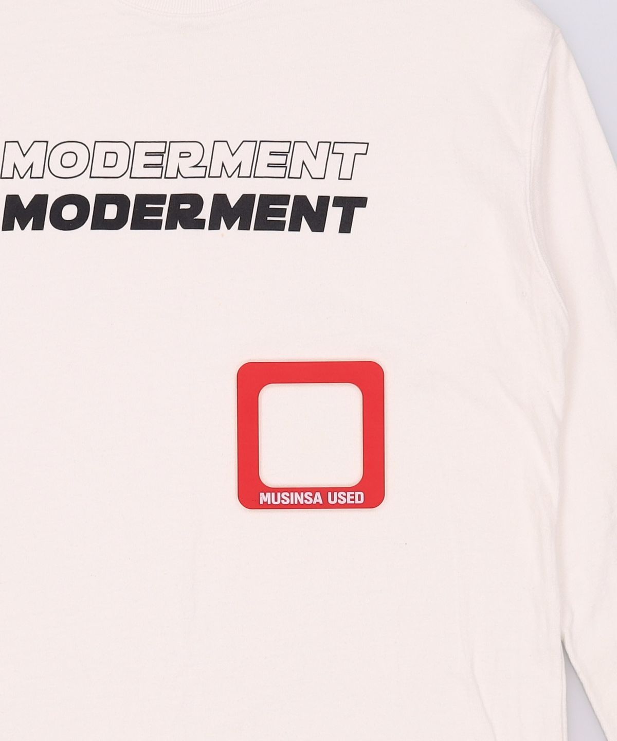 모더먼트(MODERMENT) 긴소매 티셔츠 M