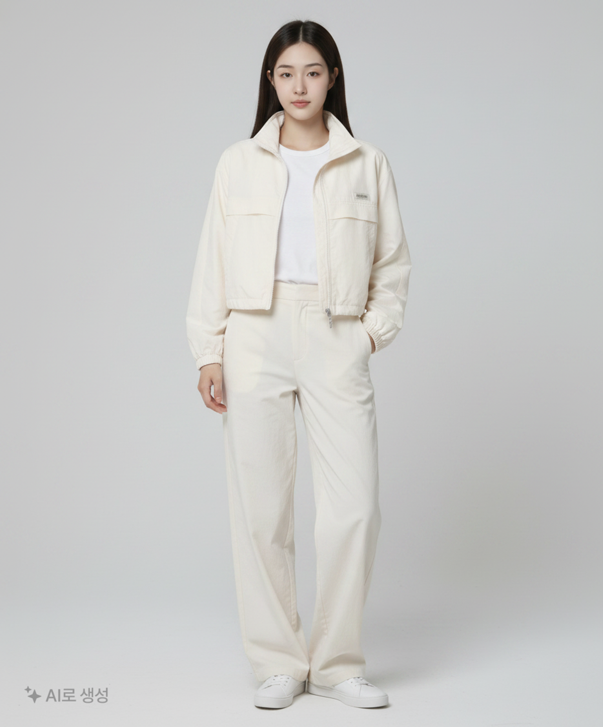 스파오(SPAO) 나일론/코치 재킷 M