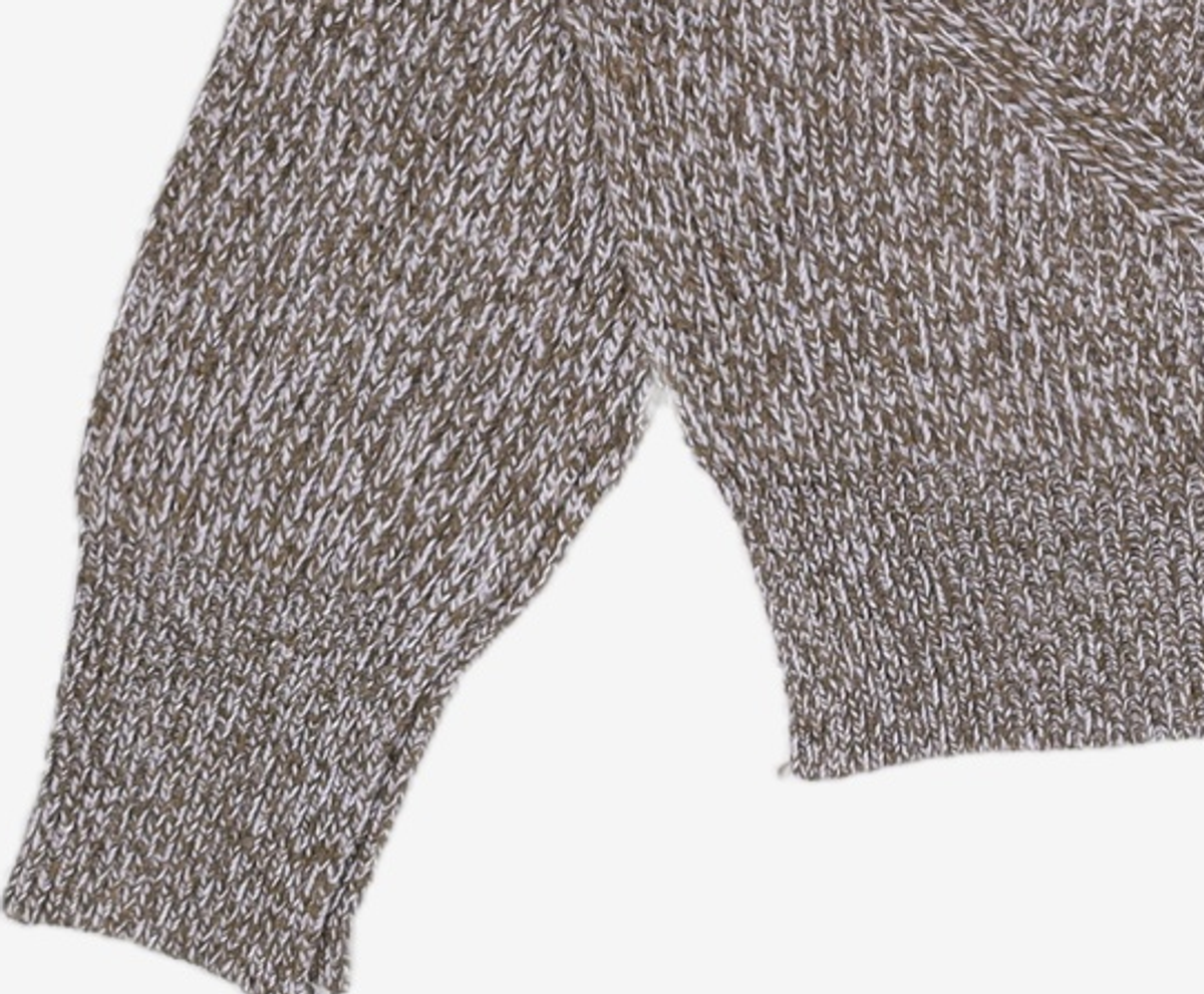 제이청(J.CHUNG) Rico Slit Sleeve Knit_Khaki Melange FREE