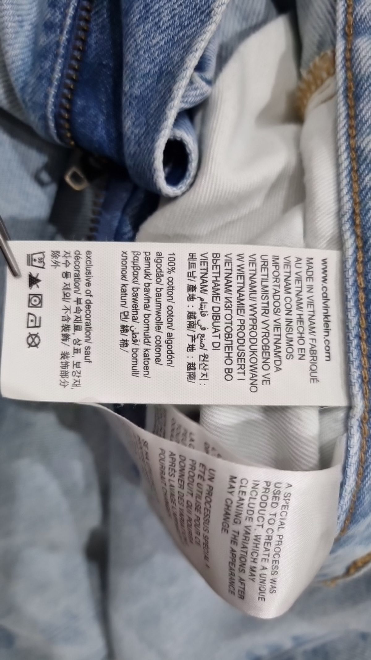 캘빈클라인 진(CALVIN KLEIN JEANS) 청/데님 팬츠 90