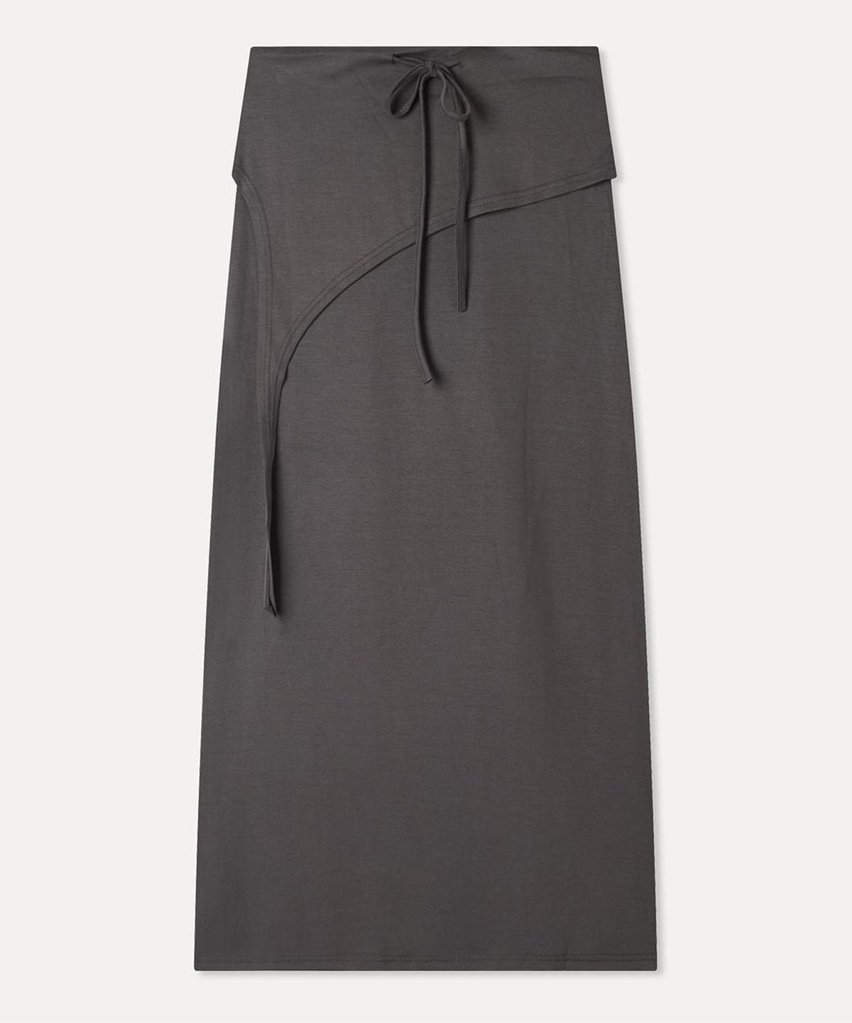 미쏘(MIXXO) 플랩 저지 스커트_MIWWMG90SS