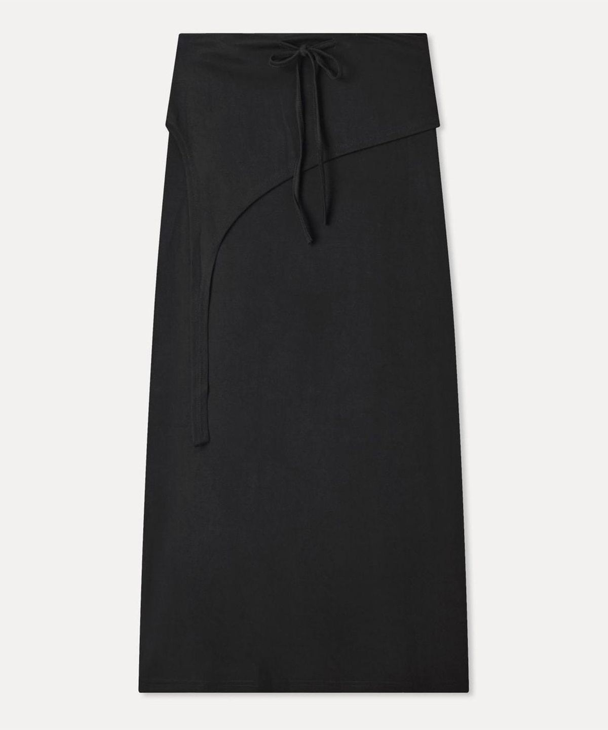 미쏘(MIXXO) 플랩 저지 스커트_MIWWMG90SS