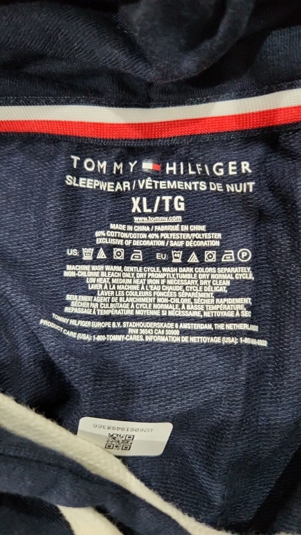 타미힐피거(TOMMY HILFIGER) 후드 티셔츠 XL