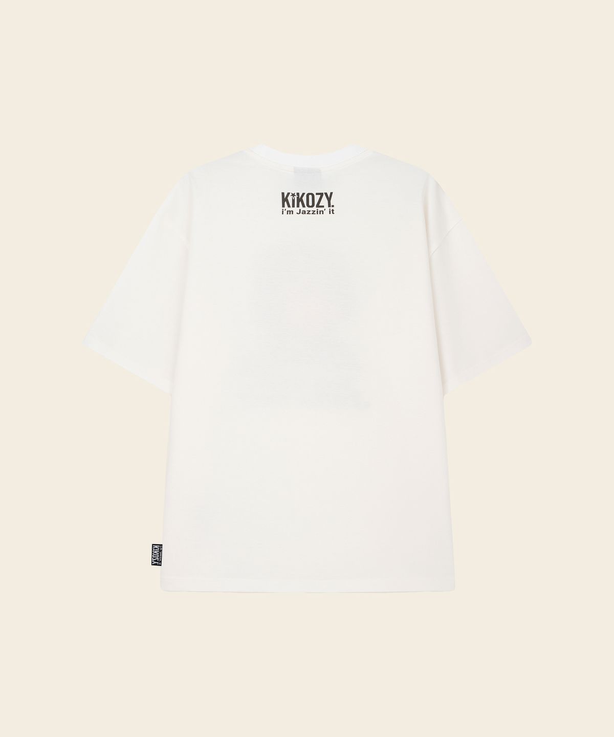 키코지(KIKOZY) 키코지_티셔츠 재즈 베이비01_화이트