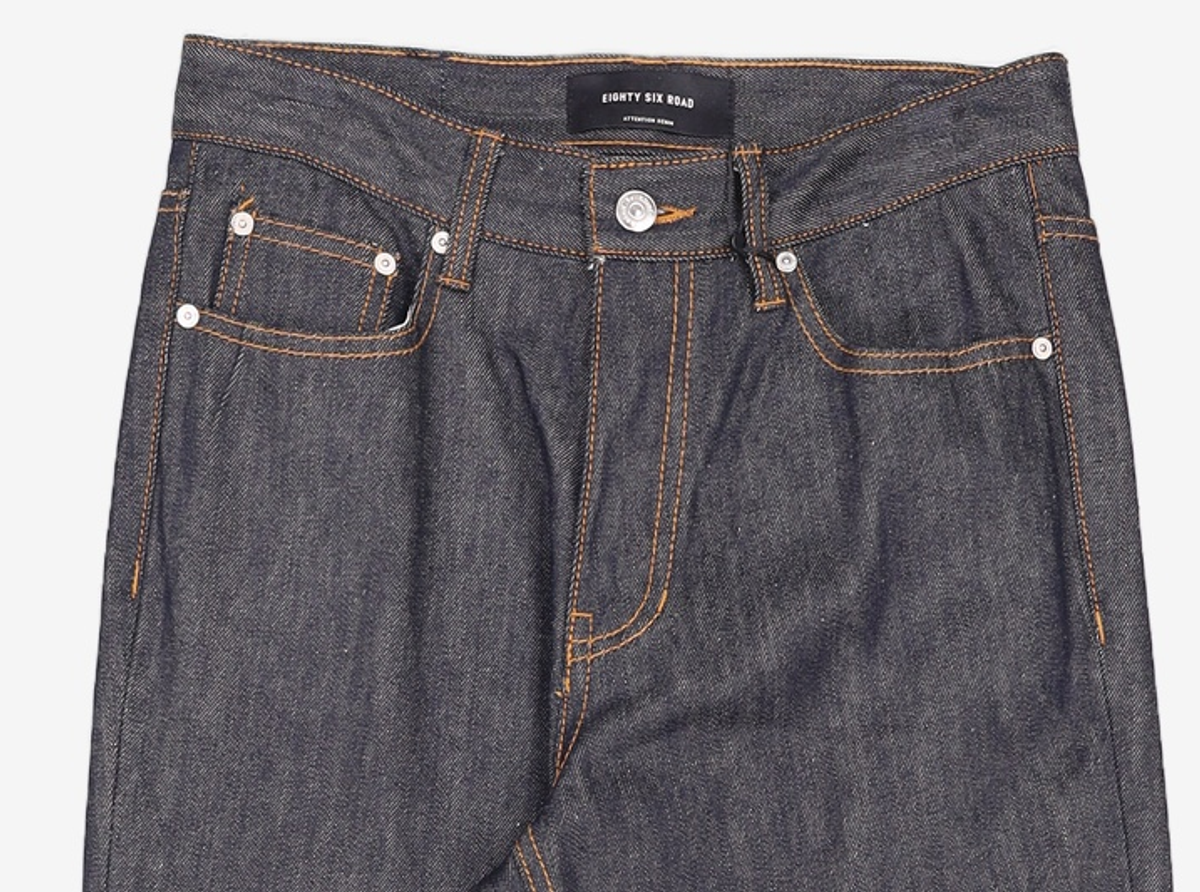 86로드(86ROAD) INDIGO RAW SEMI WIDE M