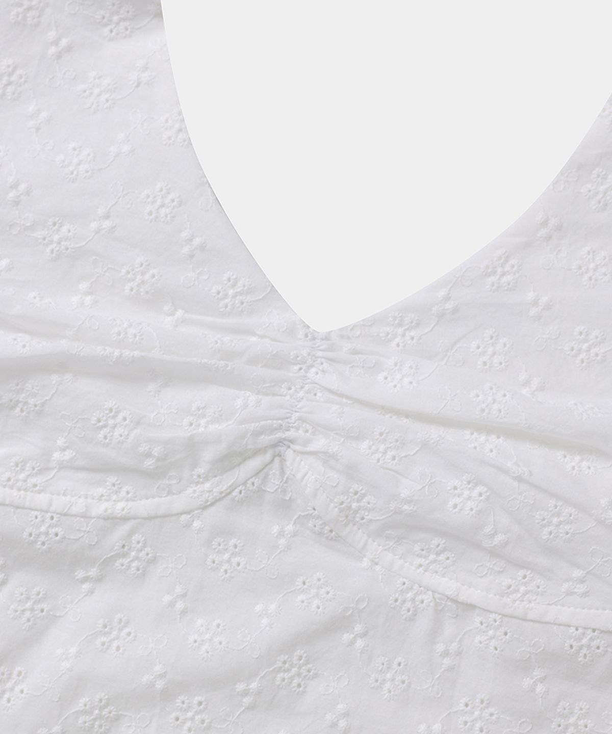 루펀(LOOFUN) Punching Halter Sleeveless / 펀칭 홀터 슬리브리스 [White]