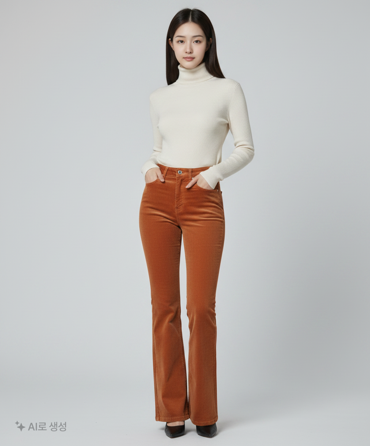 자라 우먼(ZARA WOMAN) 코튼 팬츠 36
