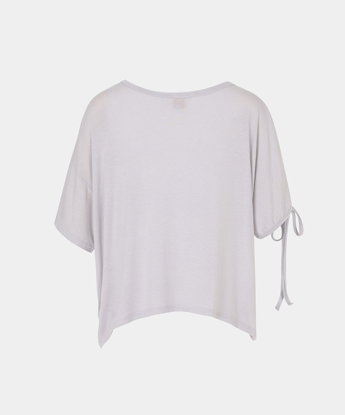 루펀(LOOFUN) Tropical Off-shoulder Tee / 트로피칼 오프숄더 티 [Light Gray]