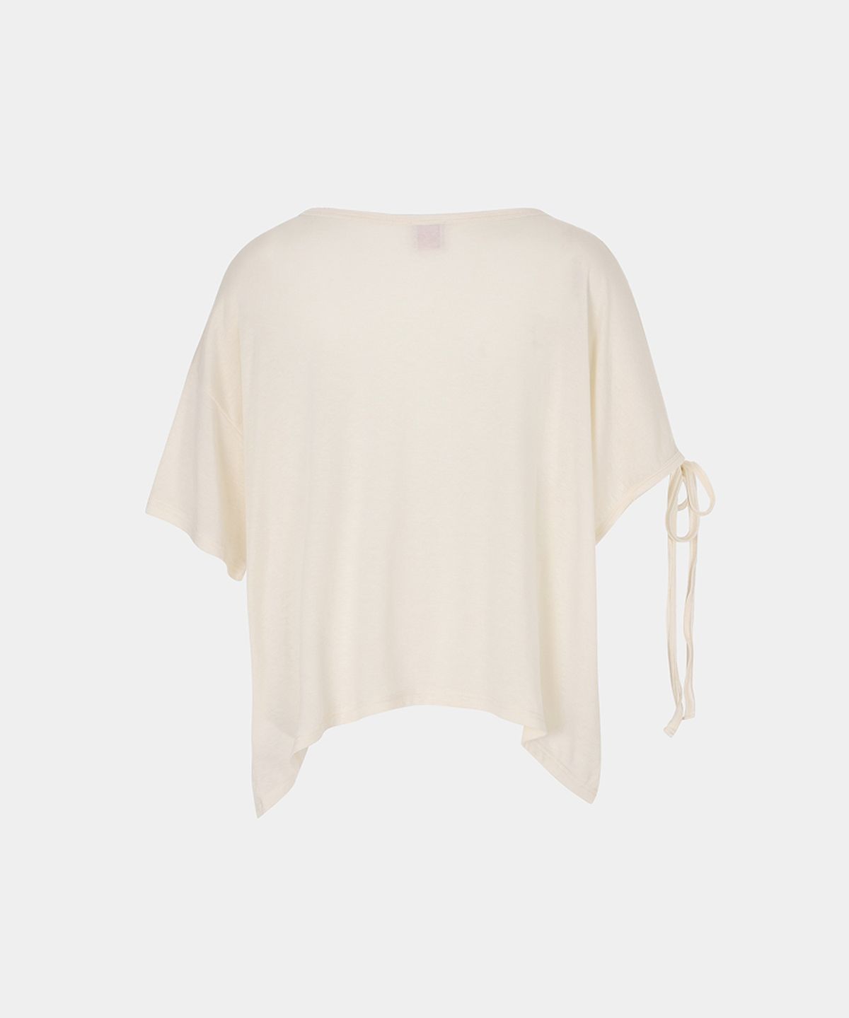 루펀(LOOFUN) Tropical Off-shoulder Tee / 트로피칼 오프숄더 티 [Cream]
