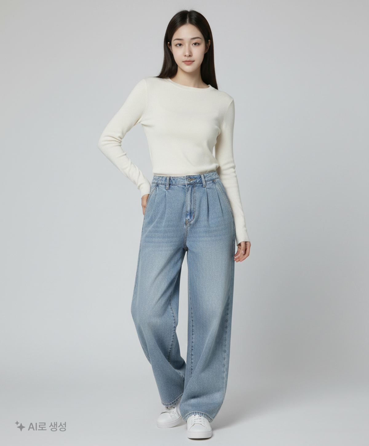 스파오(SPAO) 청/데님 팬츠 75