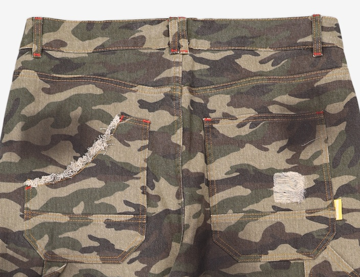 메인부스(MAINBOOTH) Destroyed Camo Pants(CAMO) 3