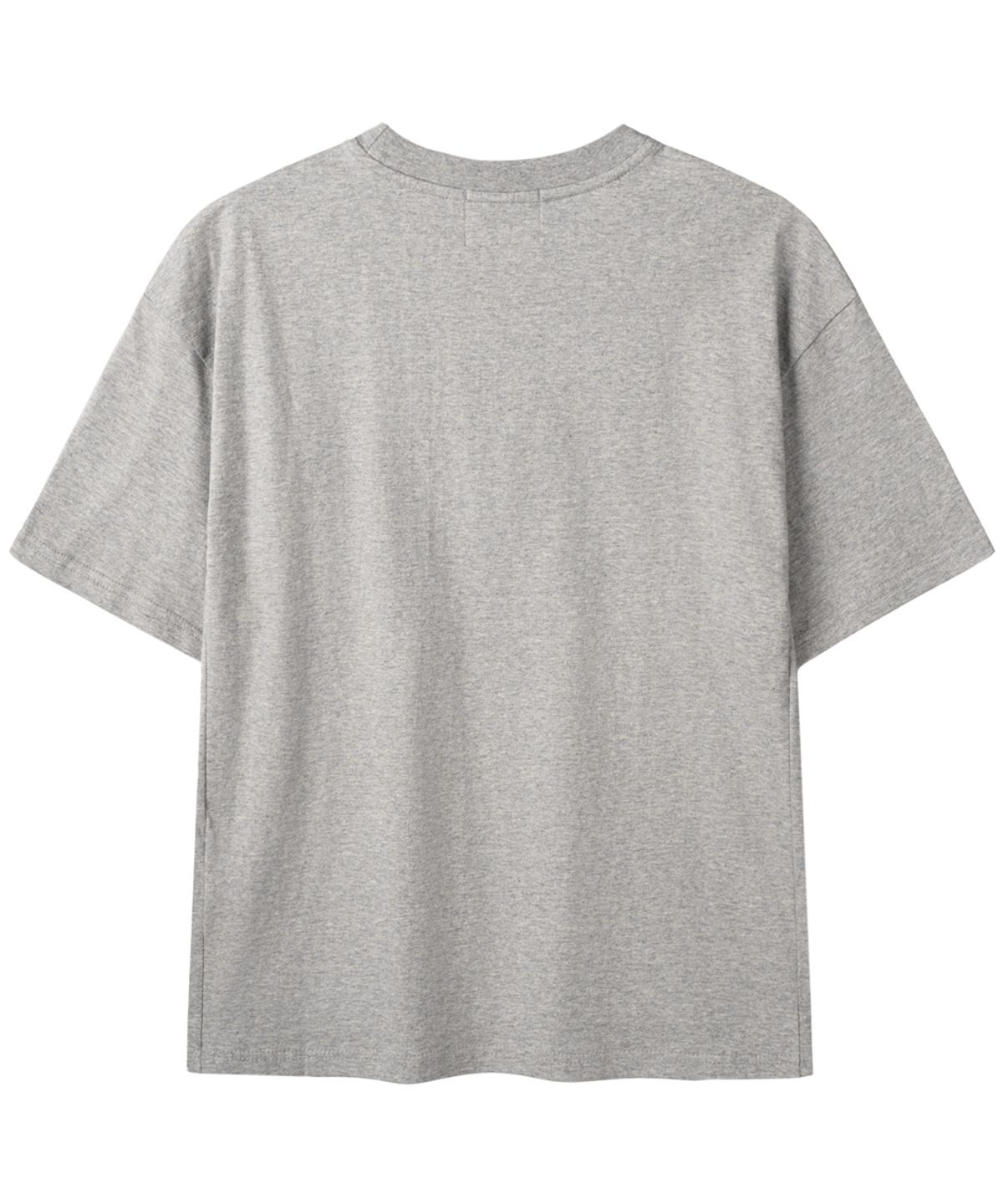 르렌느(LERENNE) Blood Lettering T-Shirt - Grey