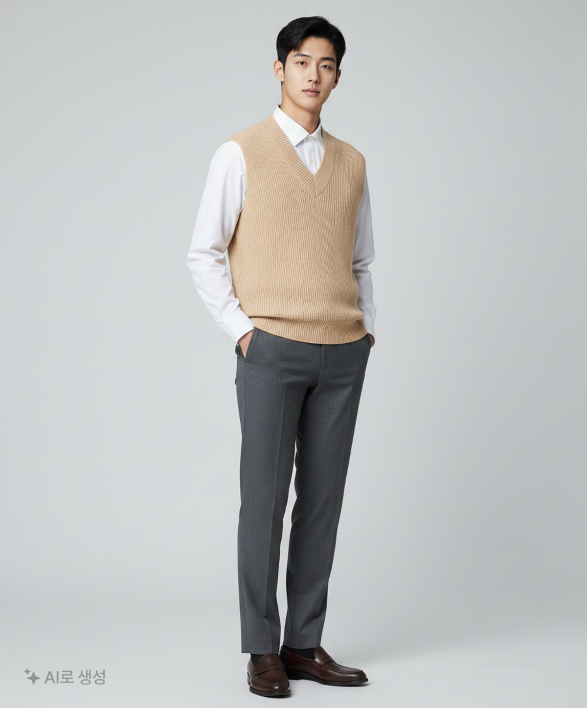 니티드(KNITTED) 베스트 L
