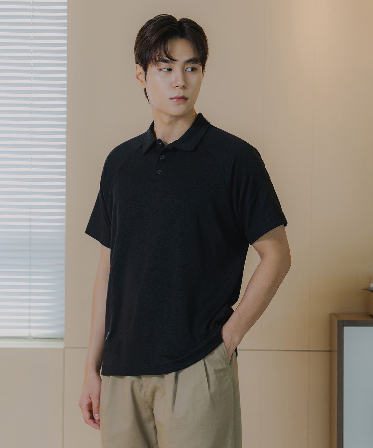 바켄(BAKKEN) [MEN] 슬러브 폴로 반팔티셔츠 BK4211 (3COLOR)