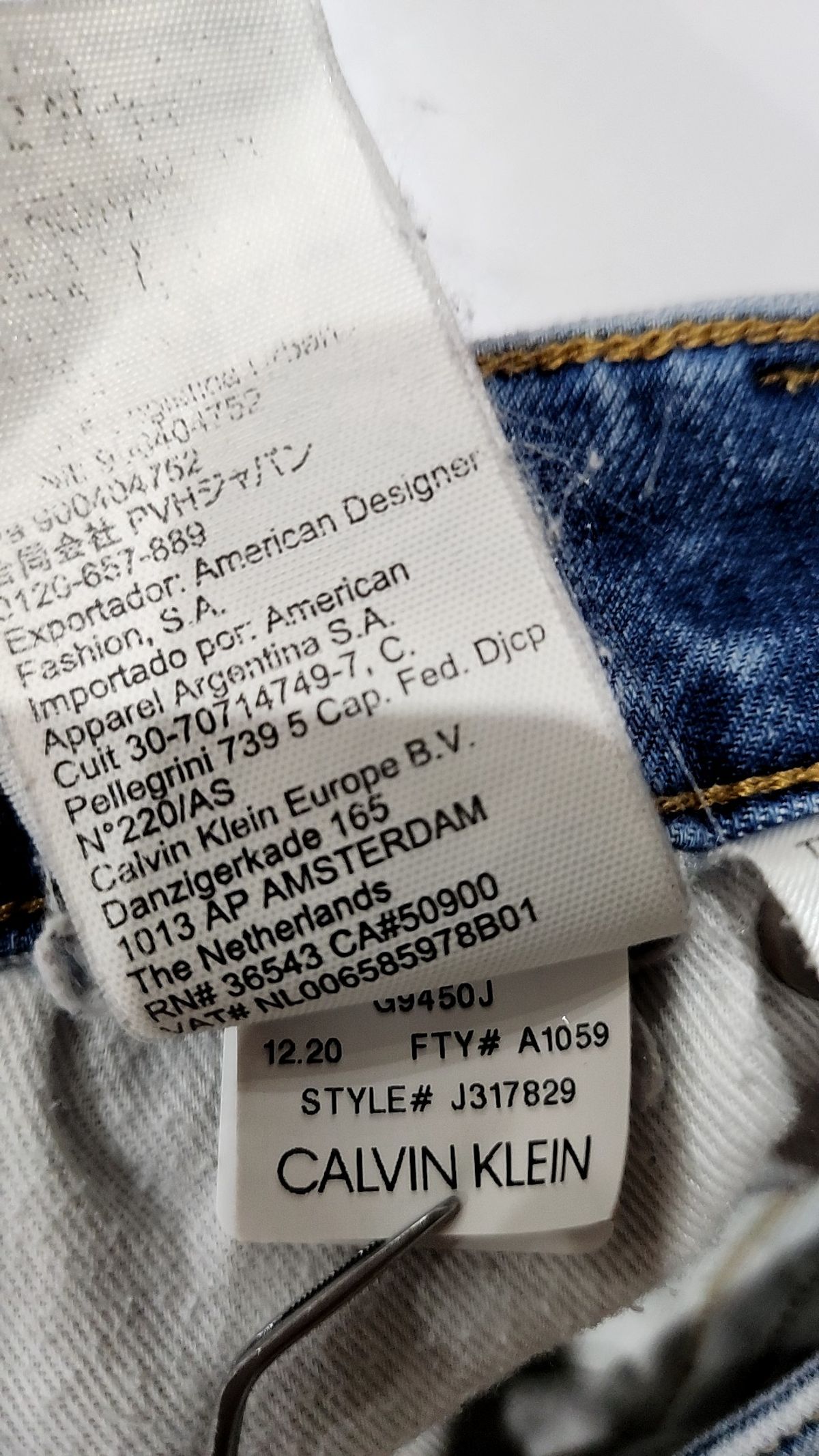 캘빈클라인 진(CALVIN KLEIN JEANS) 청/데님 팬츠 33