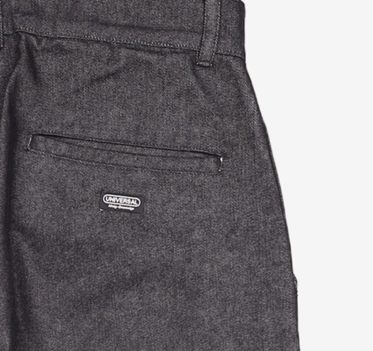 엠엠엘지(MMLG) [Mmlg] STANDARD DENIM PANTS (BLACK) M