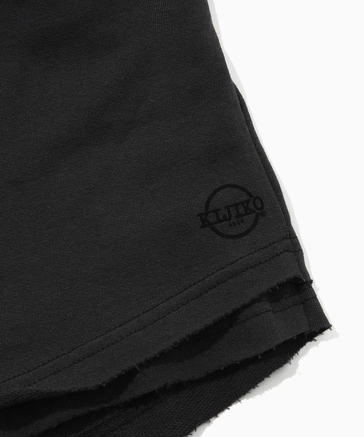 키지코(KIJIKO) ke704. Damage Mini Skirt Pants Charcoal