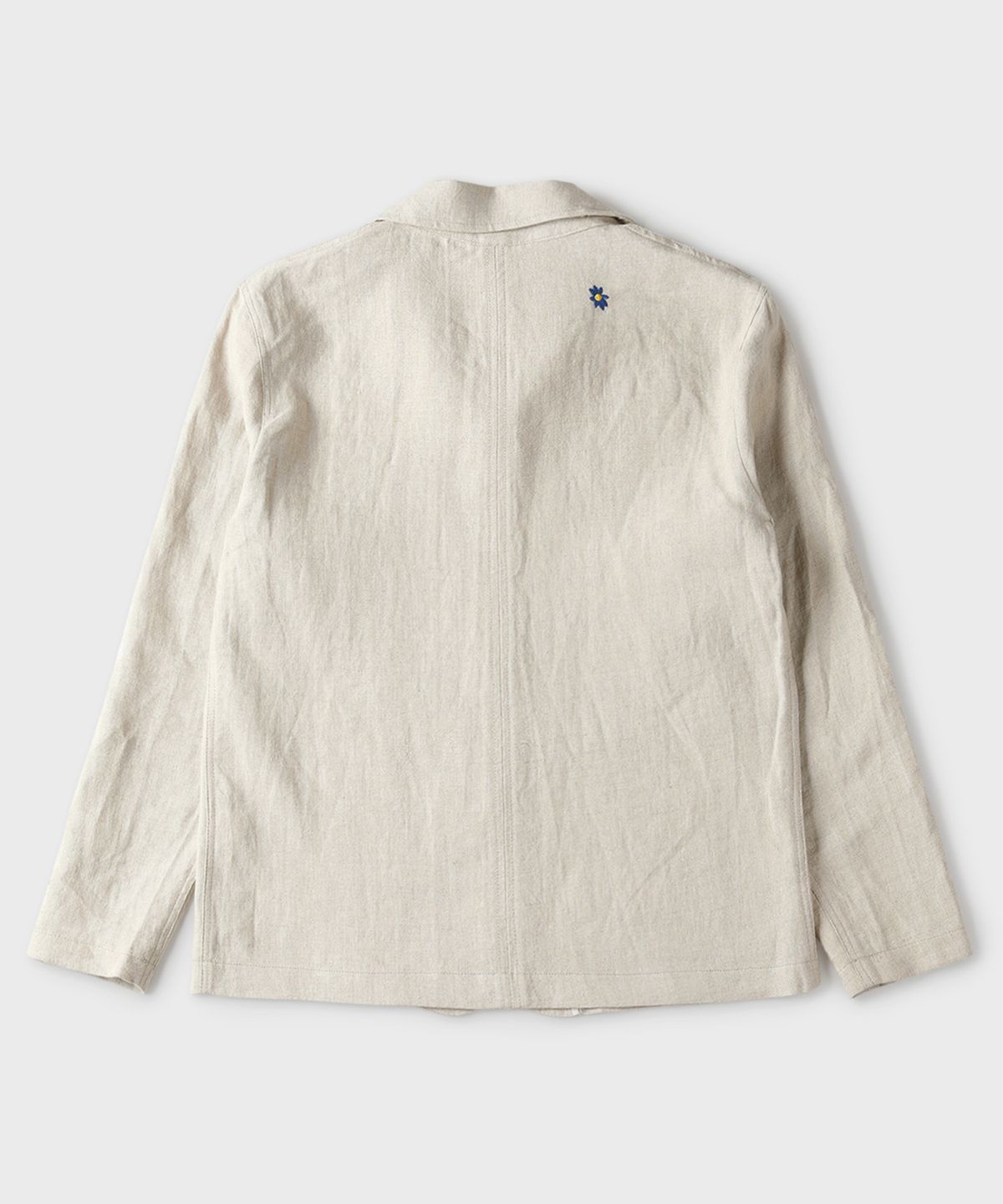 빠니깔레(PANICALE) 오트밀 리넨 워크 자켓