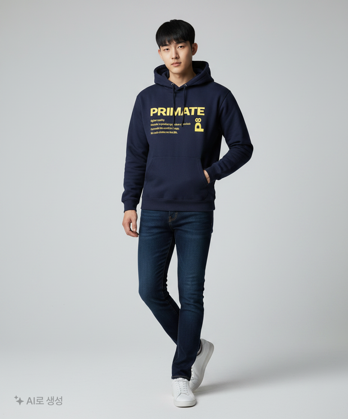 프라임에이트(PRIMATE) 후드 티셔츠 M