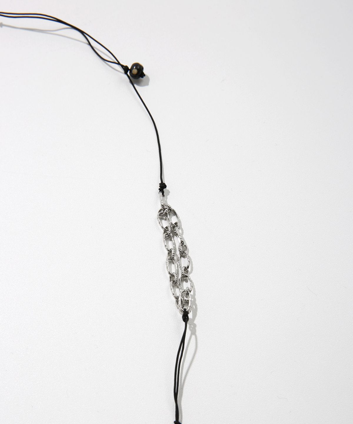 키지코(KIJIKO) ke908. Nomad Mix Beads Necklace Black