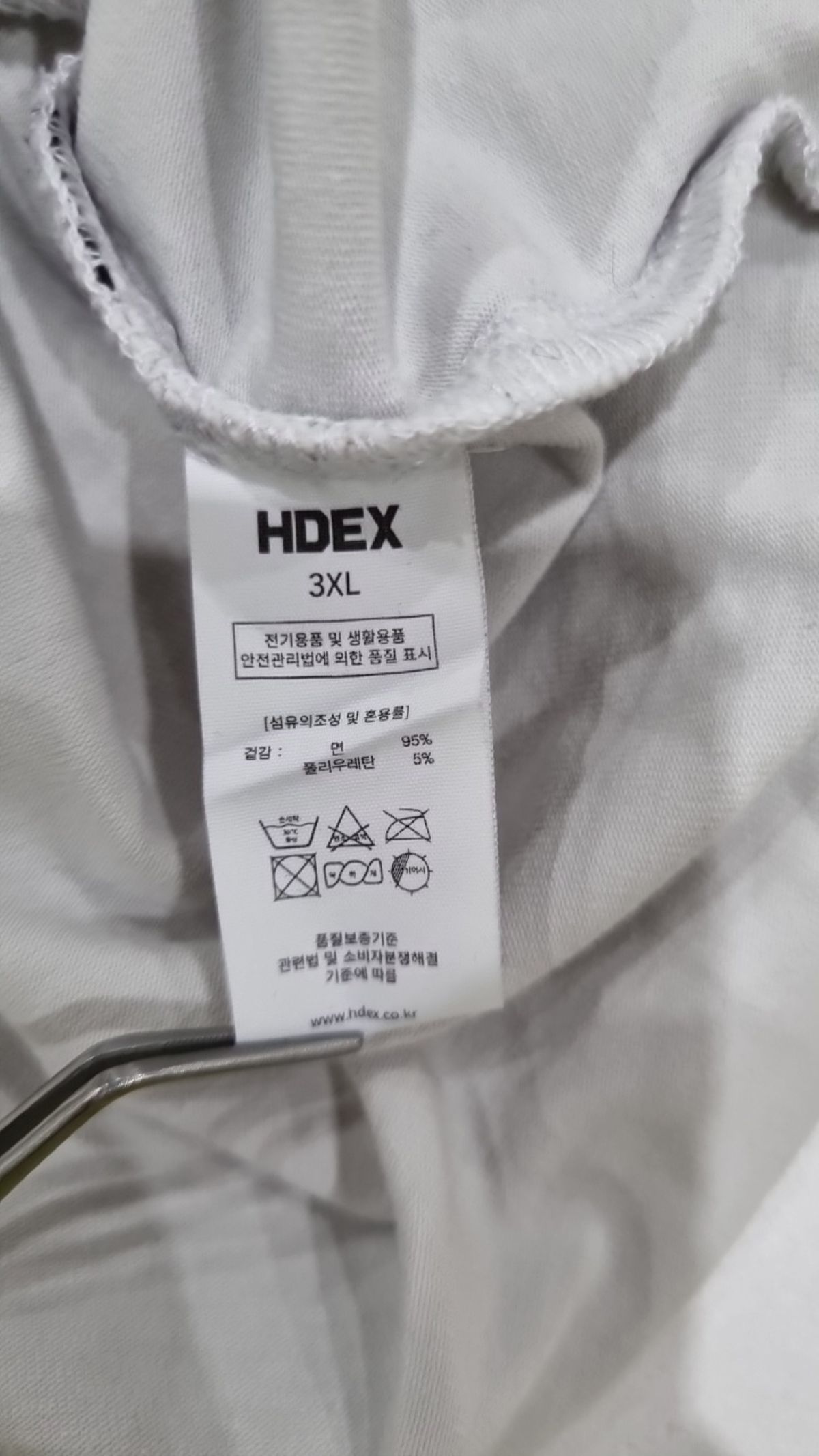 에이치덱스(HDEX) 반소매 티셔츠 3XL
