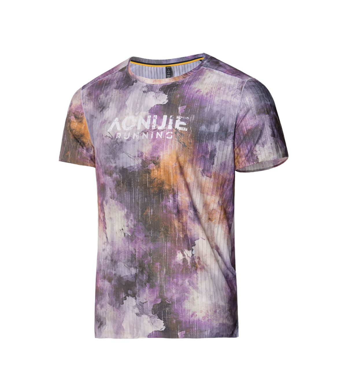 오니지(AONIJIE) 퀵드라이 러닝 반팔 티셔츠 MT62 (Purple Tie-Dye)