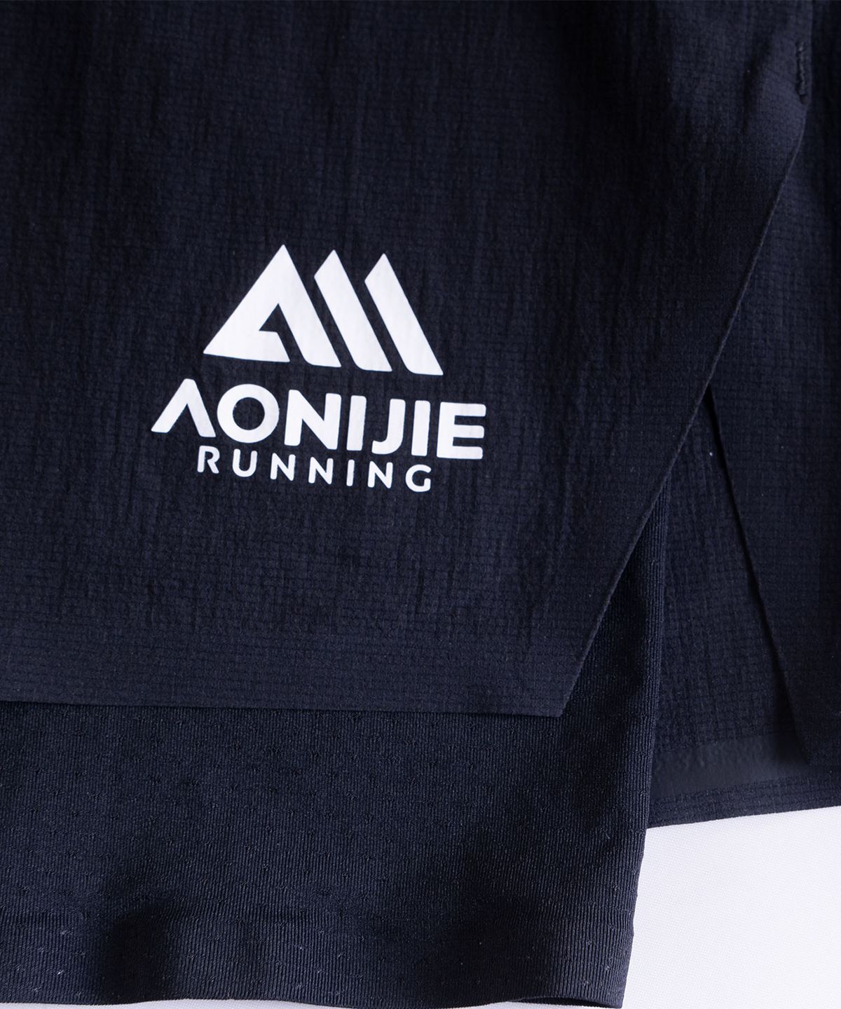 오니지(AONIJIE) 투인원 러닝 쇼츠 360° 수납 포켓 MP57 (Black)