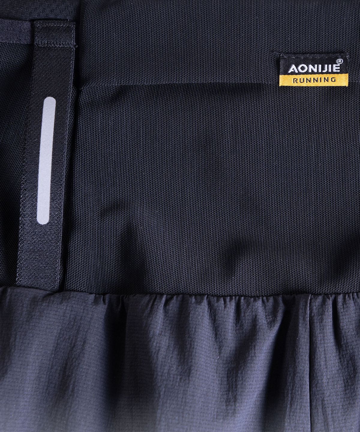 오니지(AONIJIE) 투인원 러닝 쇼츠 360° 수납 포켓 MP57 (Black)