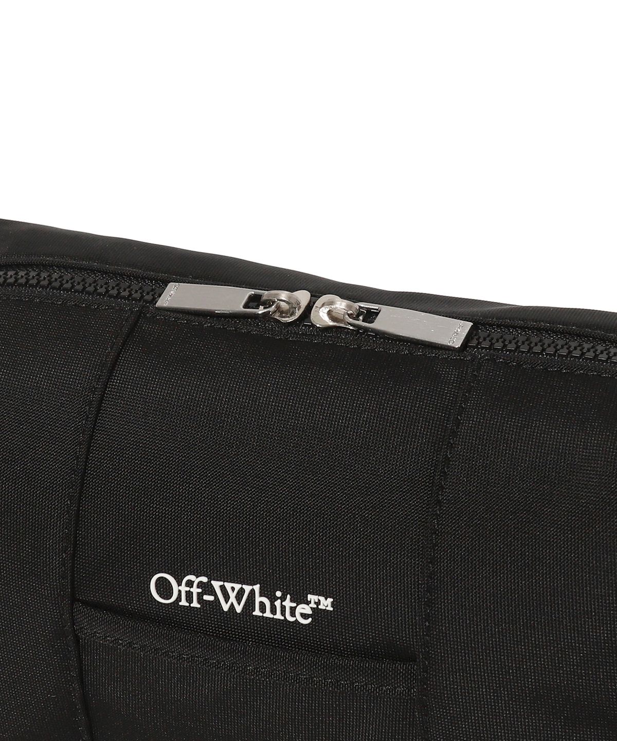 오프화이트(OFF-WHITE) Logo Pouch (Black)