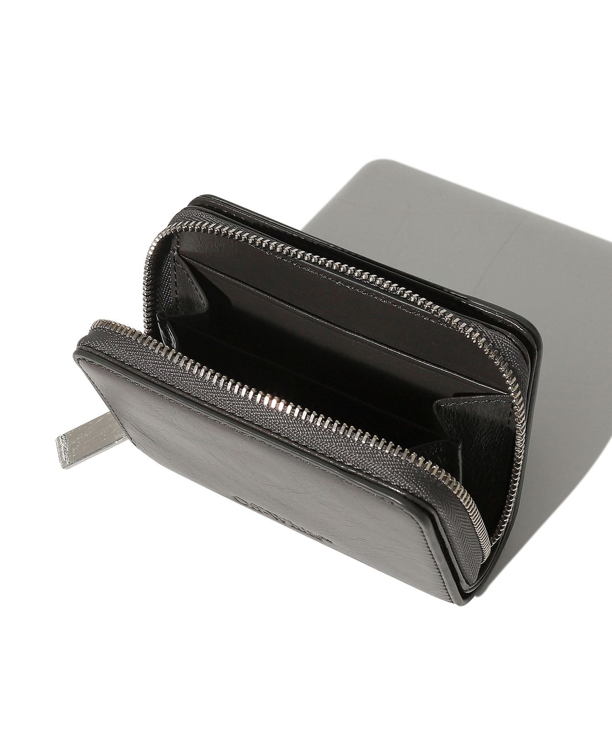 오프화이트(OFF-WHITE) Arrow Zip Wallet (Grey)