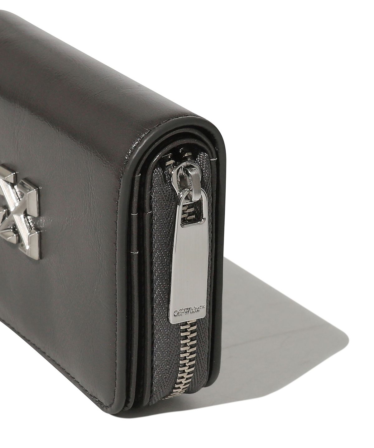 오프화이트(OFF-WHITE) Arrow Zip Wallet (Grey)