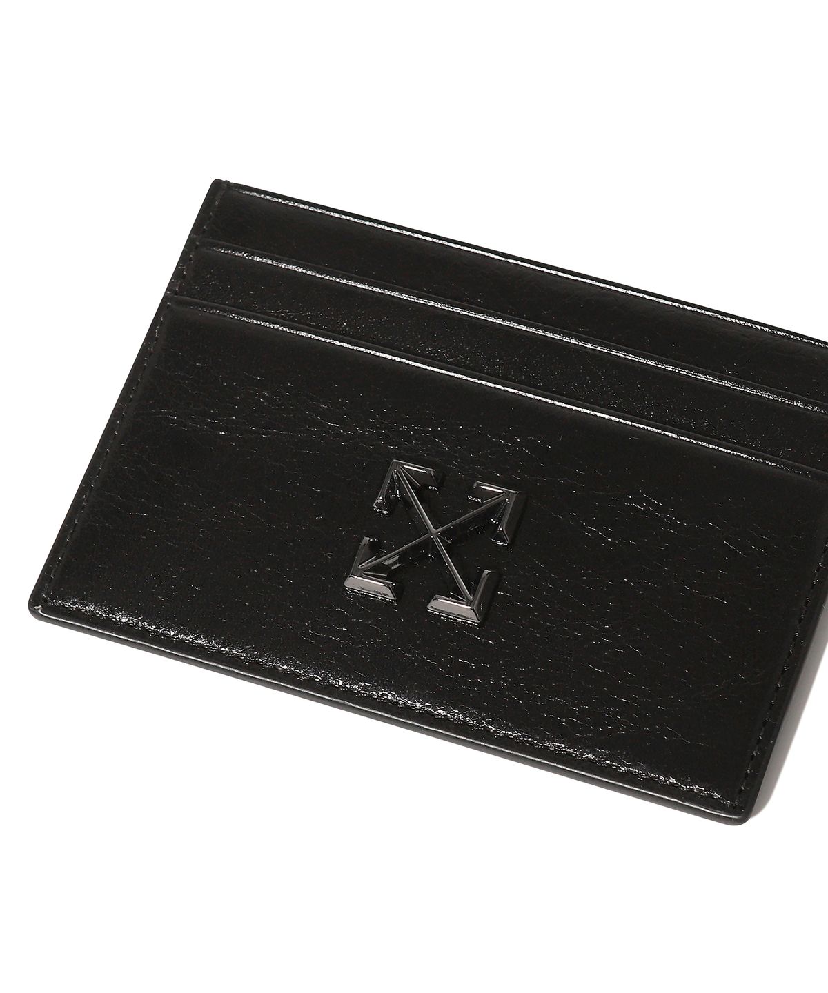 오프화이트(OFF-WHITE) Arrow Card Wallet (Black)