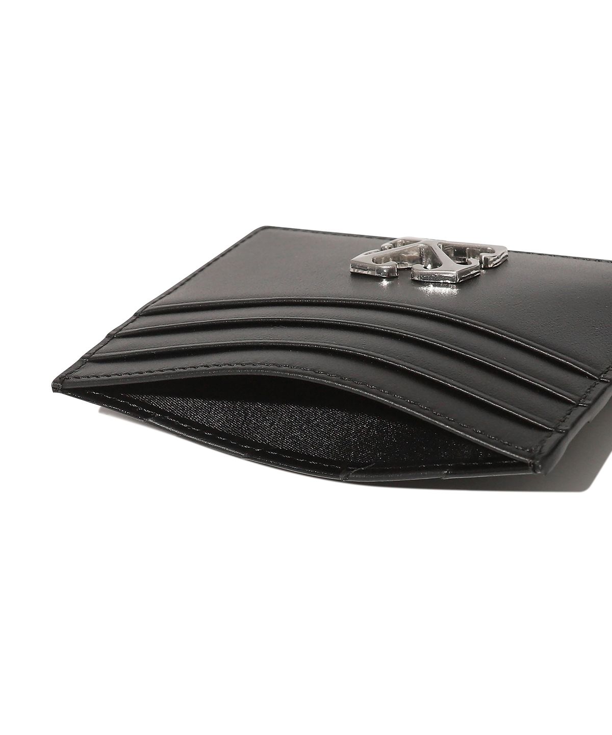 오프화이트(OFF-WHITE) Stripe Card Holder (Black)