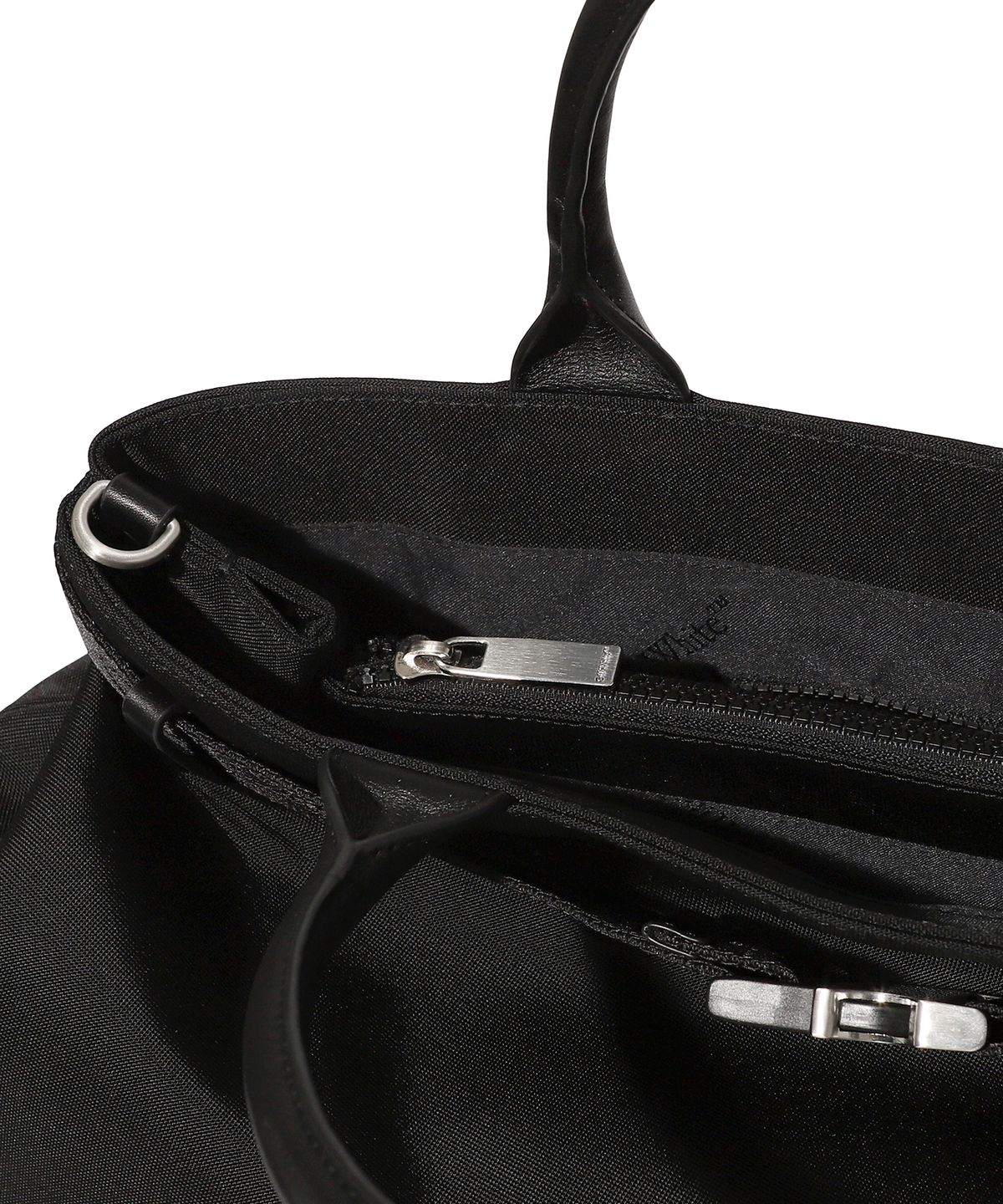 오프화이트(OFF-WHITE) EW Tote Bag L (Black)