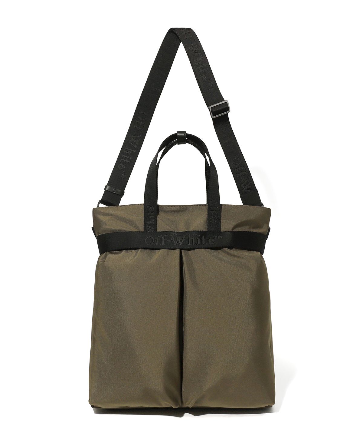 오프화이트(OFF-WHITE) NS Tote Bag (Khaki)