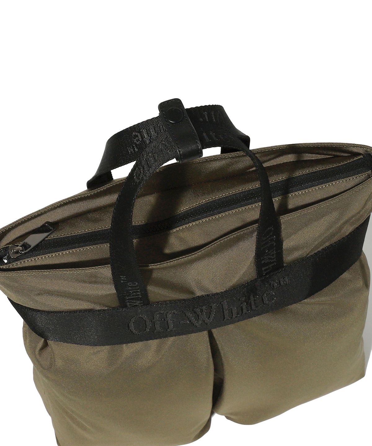 오프화이트(OFF-WHITE) NS Tote Bag (Khaki)